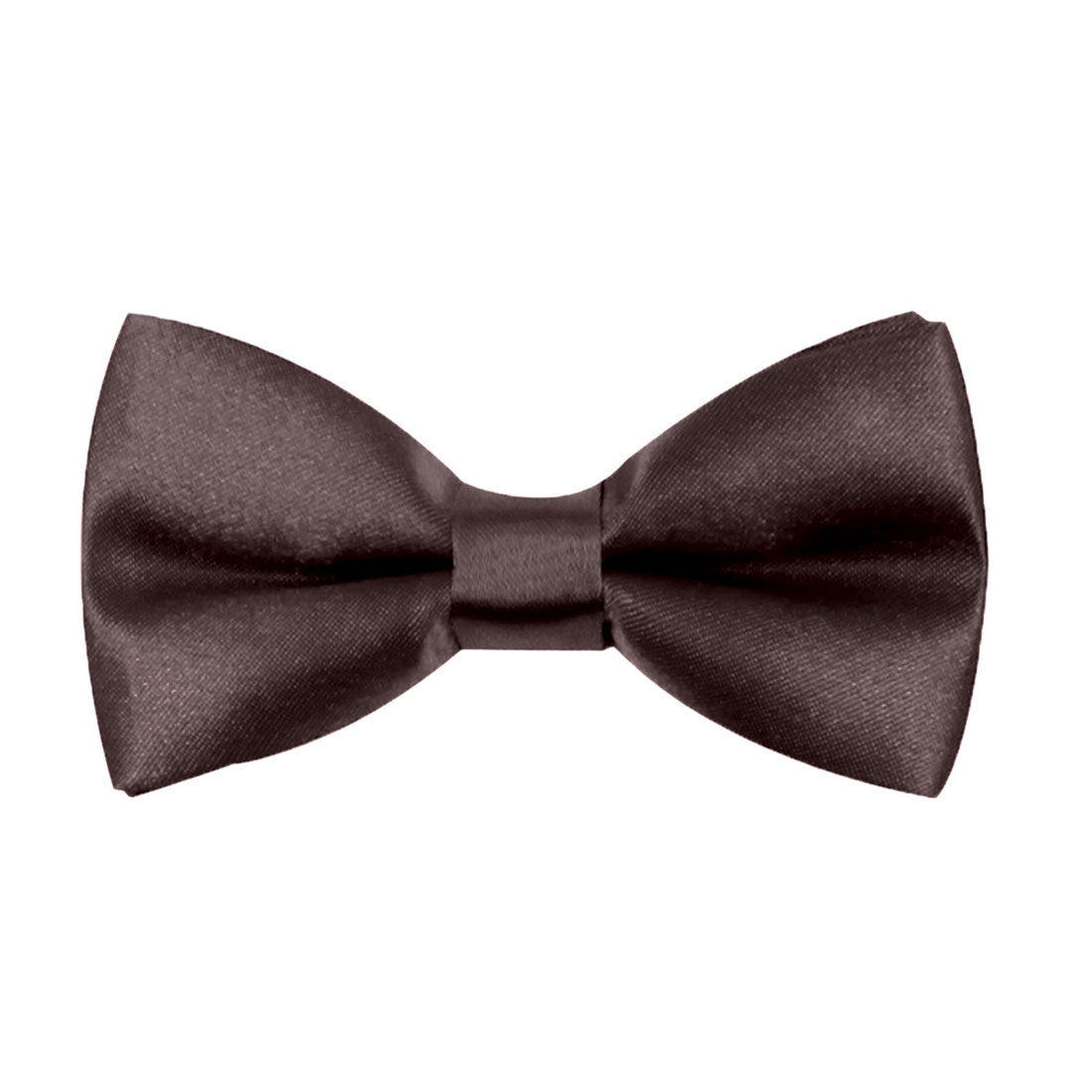 Hanerdun Kids Bowtie Pre-Tied Solid Toddler Neckties Boys Bow Ties