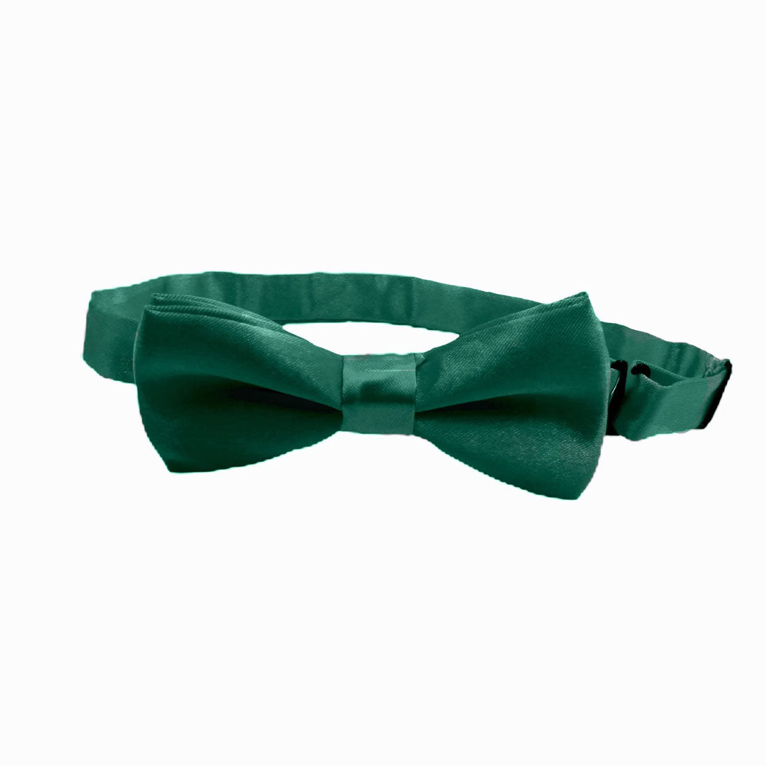 Hanerdun Kids Bowtie Pre-Tied Solid Toddler Neckties Boys Bow Ties