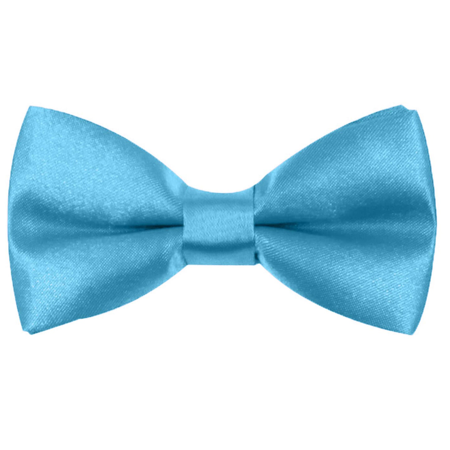 Hanerdun Kids Bowtie Pre-Tied Solid Toddler Neckties Boys Bow Ties