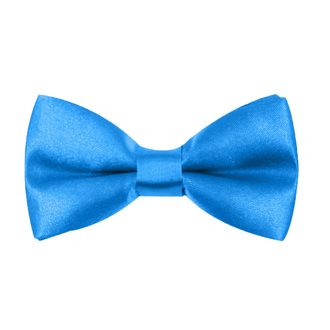Hanerdun Kids Bowtie Pre-Tied Solid Toddler Neckties Boys Bow Ties