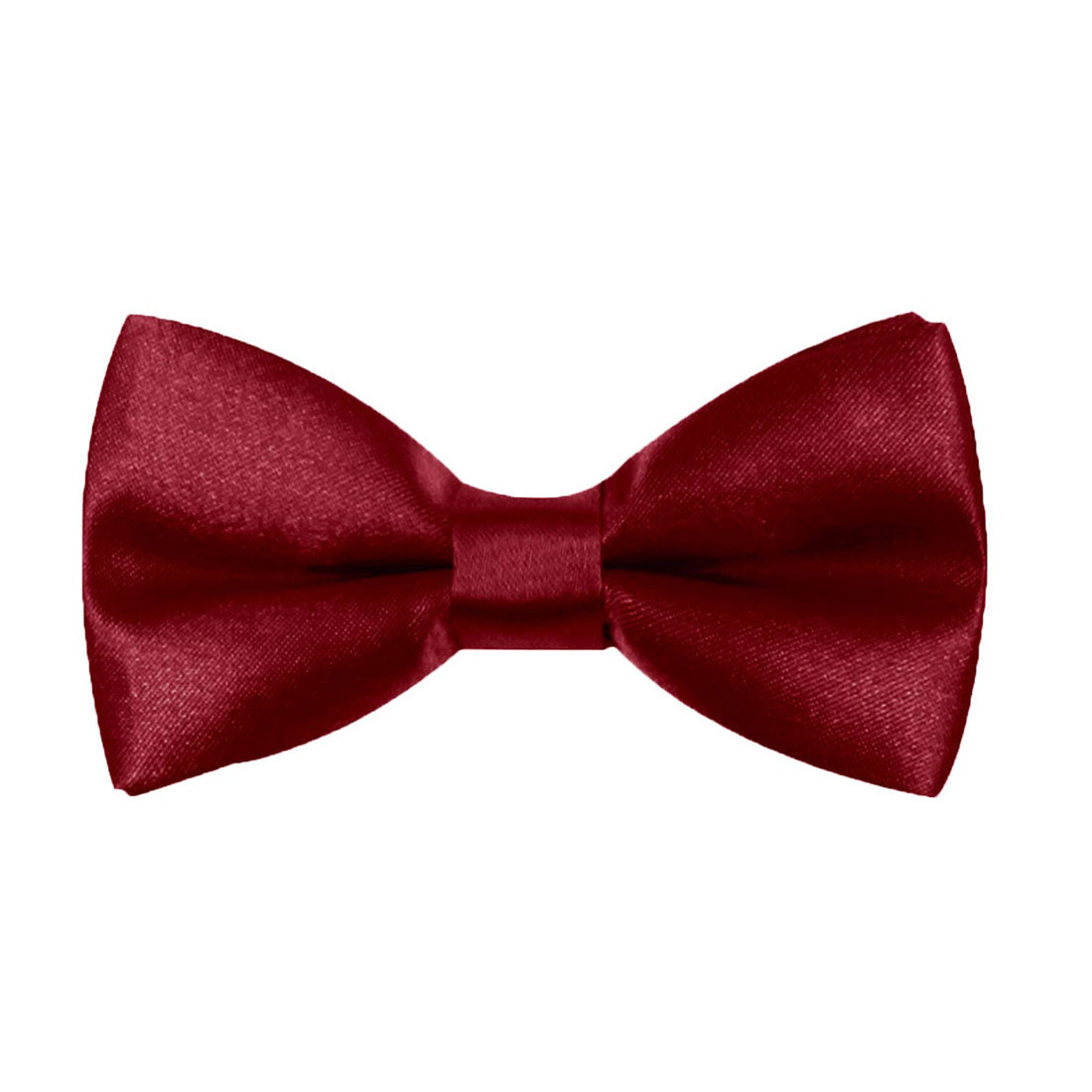 Hanerdun Kids Bowtie Pre-Tied Solid Toddler Neckties Boys Bow Ties