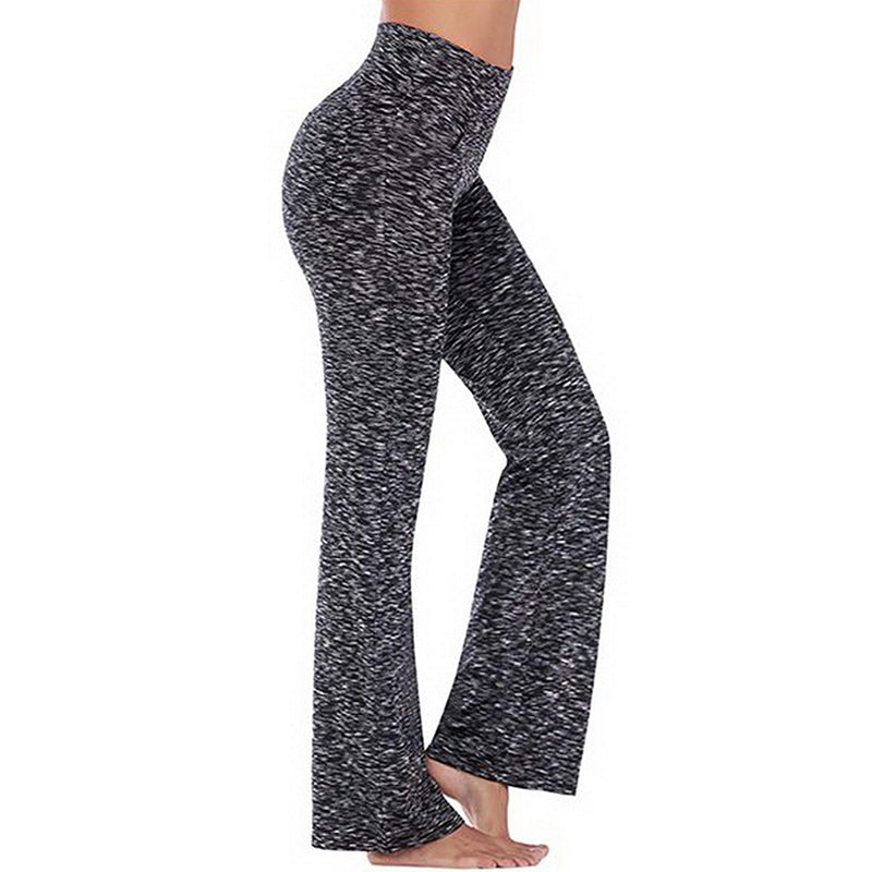 Hanerdun Women Bootcut Yoga Pants with Pockets Female High Waist Sweat Pant Workout Activewear