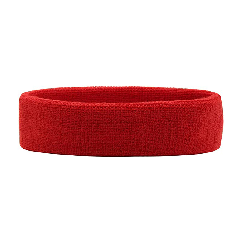 Hanerdun Sports Sweatbands Headbands Breathable Terry Cloth Sweat Head Bands Work Out Yoga Exercise Tennis