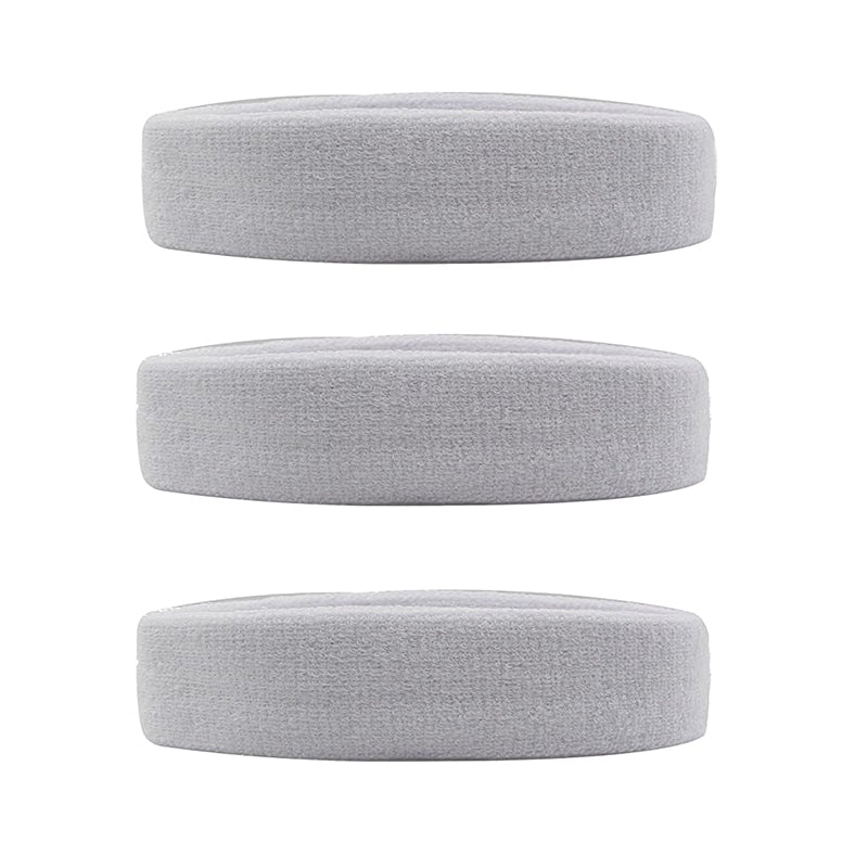 Hanerdun Sports Sweatbands Headbands Breathable Terry Cloth Sweat Head Bands Work Out Yoga Exercise Tennis