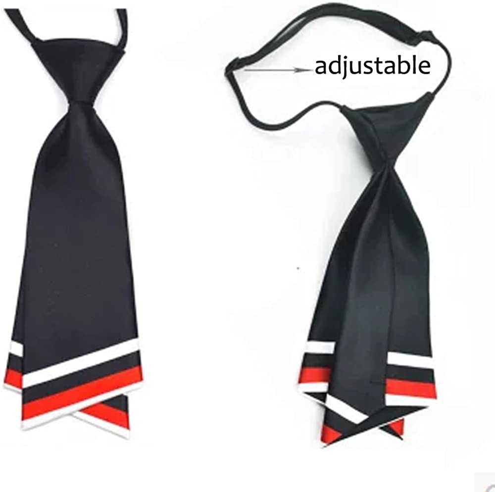 HANERDUN Womens Tie Bowtie Ladies Pre Tied Silk Necktie Costume Accessory Gift Idea