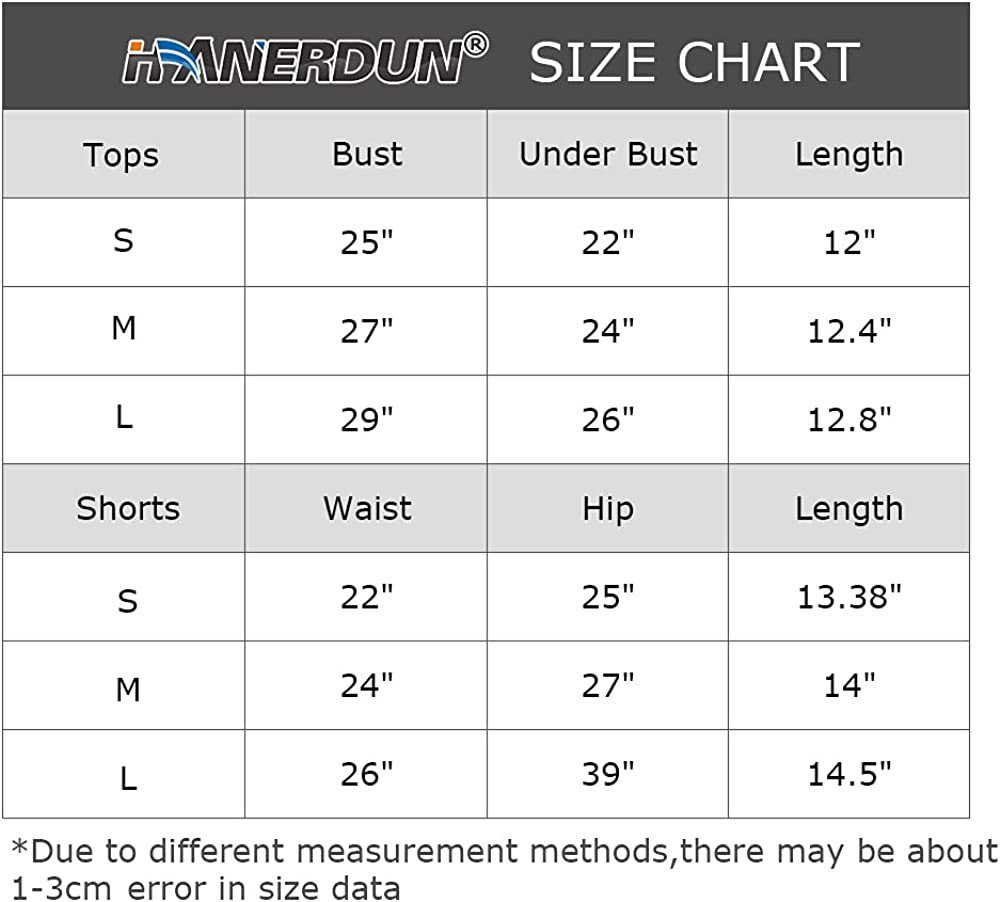 HANERDUN Women Workout Outfits 2 Piece Ribbed Seamless Crop Tank High Waist Leggings