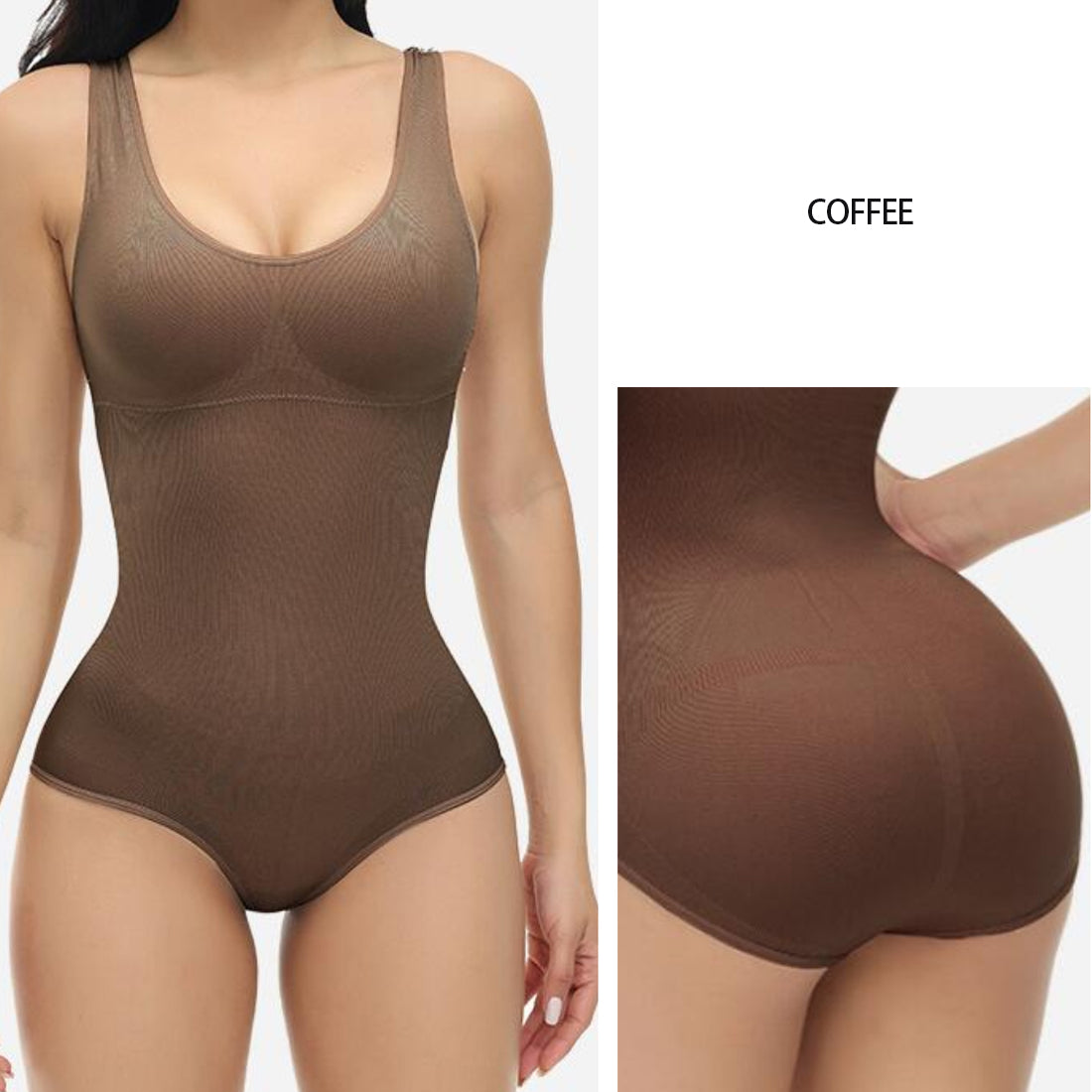 Hanerdun Women Female Shapewear Bodysuit Waist Trainer Body Shaper