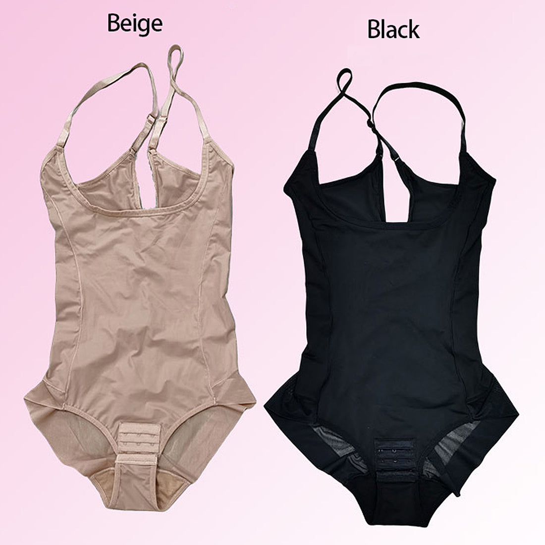 Hanerdun Women Female Open Bust Shapewear Bodysuit Tummy Control