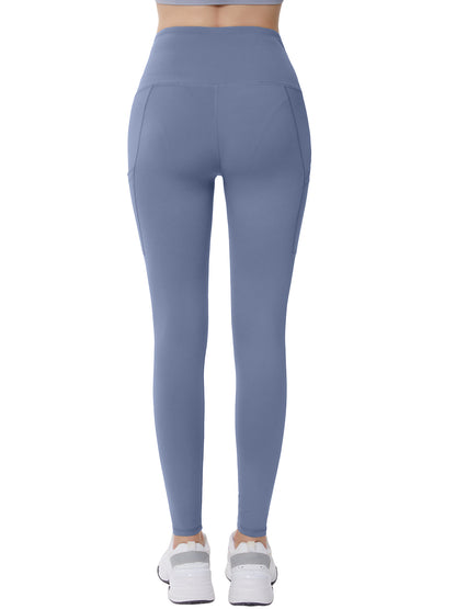 Hanerdun Womens Yoga Leggings with Pockets Ankle High Waist Workout Pants Bottoms
