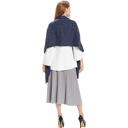 HANERDUN Women Warm Pashmina Shawl Wrap Winter Soft Cashmere Scarf with Pockets