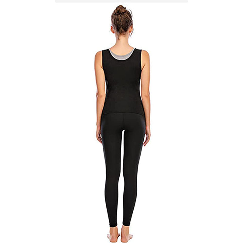 HANERDUN Women's Sauna Suit Workout Vest Weight Loss Shirt Tank Top Shapewear