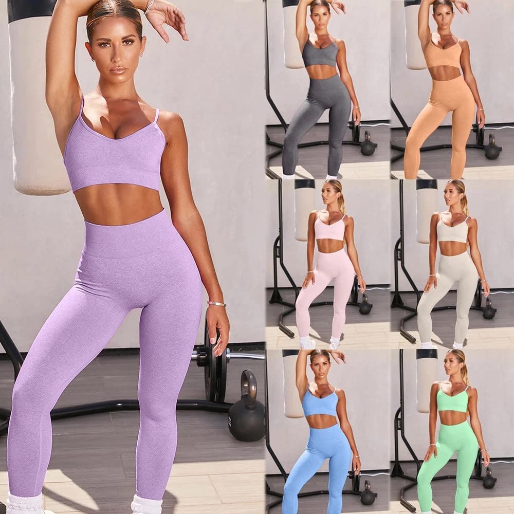 Buscando Lange Mouw Workout Sets Voor Vrouwen 2 Stuk Geribbelde Hoge Buscando Lange Mouw Workout Sets Voor Vrouwen 2 Stuk Geribbelde Hoge