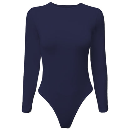 Hanerdun Women Female Long Sleeve Bodysuit Shapewear Tummy Control