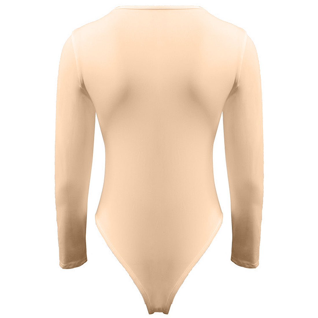 Hanerdun Women Female Long Sleeve Bodysuit Shapewear Tummy Control
