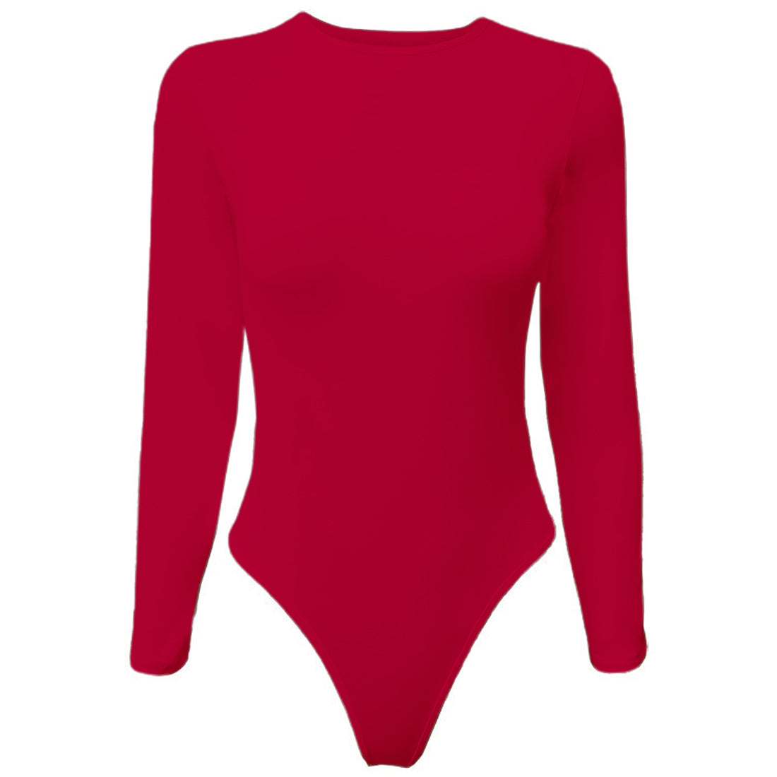 Hanerdun Women Female Long Sleeve Bodysuit Shapewear Tummy Control